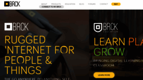 What Brck.com website looked like in 2017 (7 years ago)