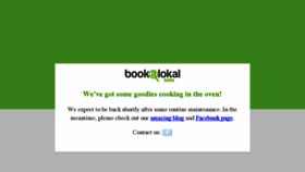What Bookalokal.com website looked like in 2017 (7 years ago)