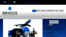 What Bridge-logistics.com website looked like in 2017 (7 years ago)