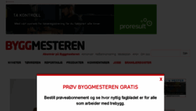 What Byggmesteren.as website looked like in 2017 (7 years ago)