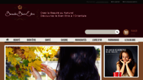What Beautebienetre.fr website looked like in 2017 (7 years ago)