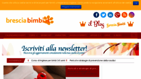 What Bresciabimbi.it website looked like in 2017 (7 years ago)