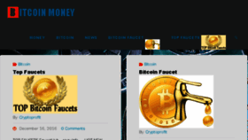 What Bitcoinmoney.info website looked like in 2017 (7 years ago)