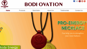 What Bodi-ovation.com website looked like in 2017 (7 years ago)