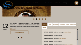 What Babaradyo.com website looked like in 2017 (7 years ago)
