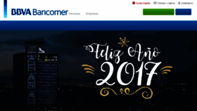 What Bbvabancomer.com website looked like in 2017 (7 years ago)