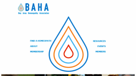 What Bayareahomeopathyassociation.org website looked like in 2017 (7 years ago)