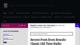What Brandoclassics.com website looked like in 2017 (7 years ago)