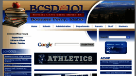 What Bcsd101.com website looked like in 2017 (7 years ago)