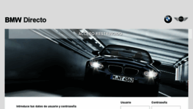 What Bmwdirecto.es website looked like in 2017 (7 years ago)