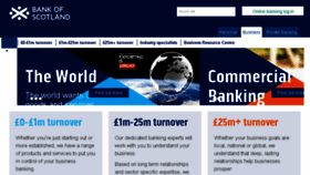 What Business.bankofscotland.co.uk website looked like in 2017 (7 years ago)