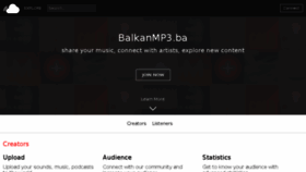What Balkanmp3.ba website looked like in 2017 (7 years ago)