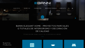 What Banni.es website looked like in 2017 (7 years ago)