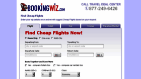 What Bookingwiz.com website looked like in 2017 (7 years ago)