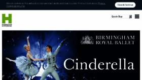What Birminghamhippodrome.com website looked like in 2017 (7 years ago)