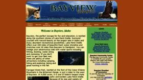 What Bayviewidaho.org website looked like in 2017 (7 years ago)