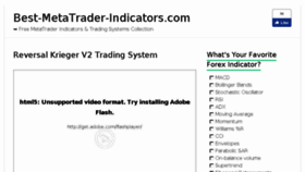 What Best-metatrader-indicators.com website looked like in 2017 (7 years ago)