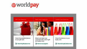 What Balance.worldpay.us website looked like in 2017 (7 years ago)