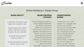 What Brittonmdg.com website looked like in 2017 (7 years ago)