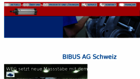 What Bibus.ch website looked like in 2017 (7 years ago)