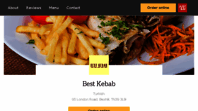 What Bestkebab-bexhill.co.uk website looked like in 2017 (7 years ago)
