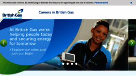 What Britishgasjobs.co.uk website looked like in 2017 (7 years ago)