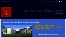 What Bangaloresahodaya.org website looked like in 2017 (7 years ago)