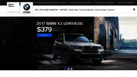 What Bmwofmonrovia.net website looked like in 2017 (7 years ago)