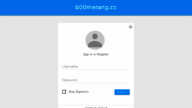 What B00merang.cc website looked like in 2017 (7 years ago)