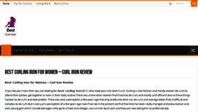 What Bestcurliron.com website looked like in 2017 (8 years ago)