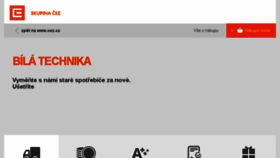 What Bilatechnika.cez.cz website looked like in 2017 (7 years ago)