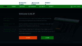 What Bl3p.com website looked like in 2017 (7 years ago)