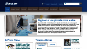 What Baxteritalia.it website looked like in 2017 (7 years ago)