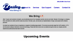 What Beasleytech.net website looked like in 2017 (7 years ago)