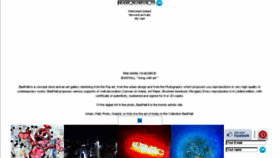 What Badwall.com website looked like in 2017 (8 years ago)