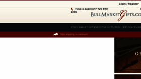 What Bullmarketgifts.com website looked like in 2017 (7 years ago)