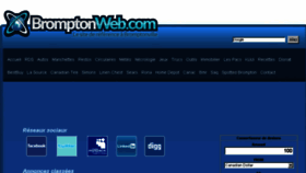What Bromptonweb.com website looked like in 2017 (7 years ago)
