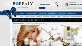 What Borealy.com website looked like in 2017 (7 years ago)