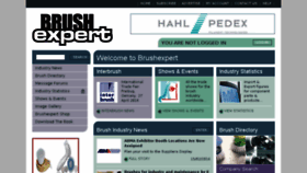 What Brushexpert.co.uk website looked like in 2017 (7 years ago)