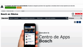 What Bosch.com.mx website looked like in 2017 (7 years ago)