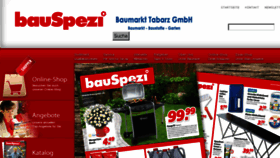 What Bauspezi-tabarz.de website looked like in 2017 (7 years ago)