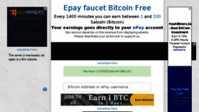 What Bit2bit.xyz website looked like in 2017 (8 years ago)
