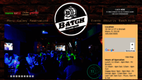 What Batchmiami.com website looked like in 2017 (7 years ago)