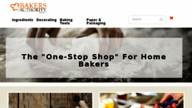 What Bakersauthority.com website looked like in 2017 (7 years ago)