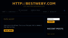 What Bestweby.com website looked like in 2017 (7 years ago)
