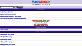 What Bossmaza.in website looked like in 2017 (9 years ago)