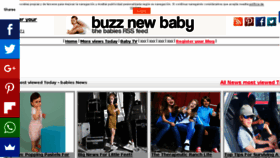 What Buzznewbaby.com website looked like in 2017 (7 years ago)