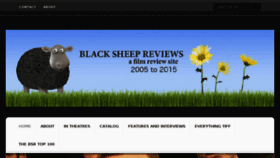 What Blacksheepreviews.com website looked like in 2017 (7 years ago)