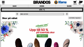 What Brandos.se website looked like in 2017 (7 years ago)