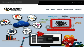 What Blackhattechnologies.com website looked like in 2017 (7 years ago)
